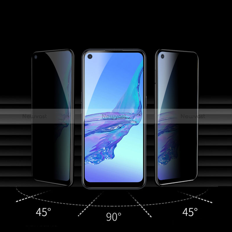 Tempered Glass Anti-Spy Screen Protector Film S03 for Oppo A96 4G Clear