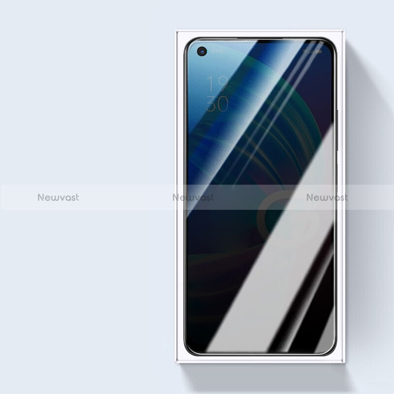 Tempered Glass Anti-Spy Screen Protector Film S08 for Oppo Reno6 Pro 5G India Clear