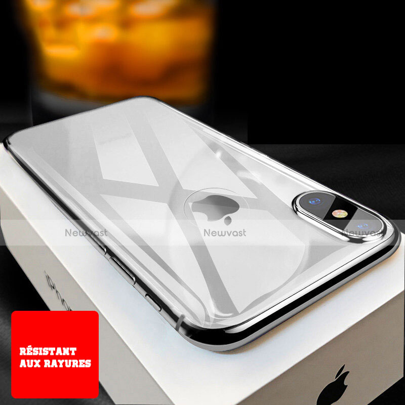 Tempered Glass Back Protector Film B02 for Apple iPhone Xs Max White