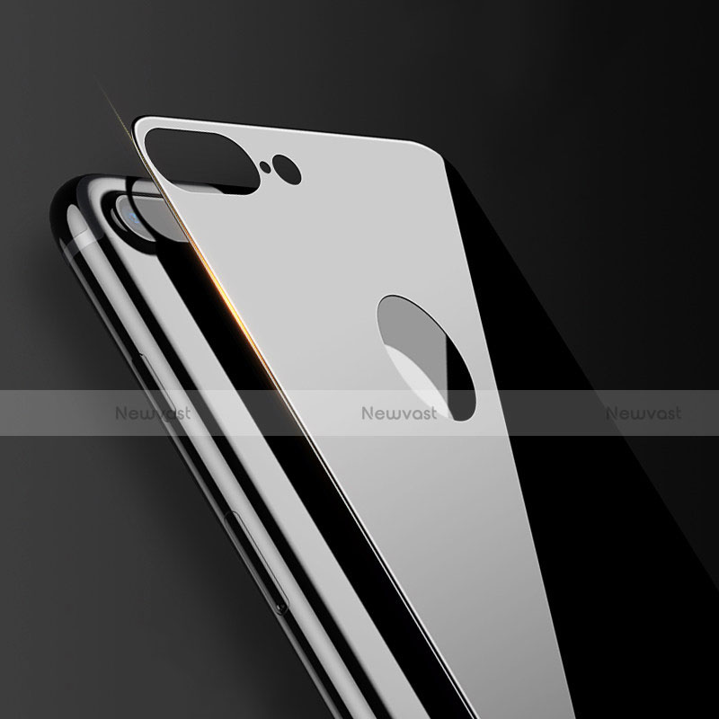 Tempered Glass Back Protector Film B06 for Apple iPhone 8 Plus Black