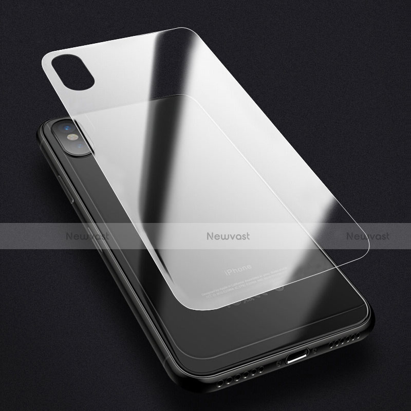 Tempered Glass Back Protector Film B07 for Apple iPhone Xs Clear
