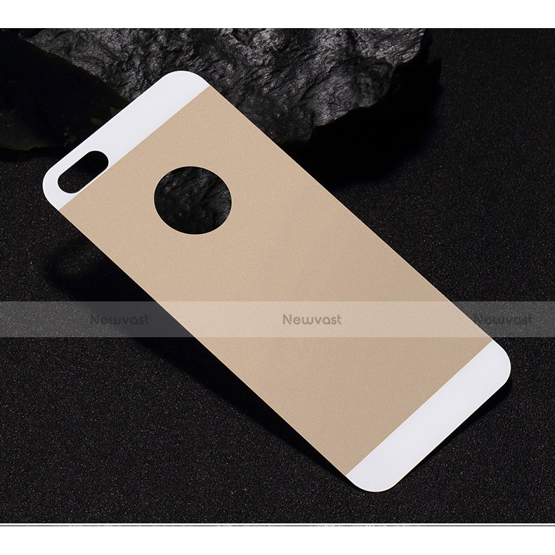 Tempered Glass Back Protector Film for Apple iPhone 5 Gold