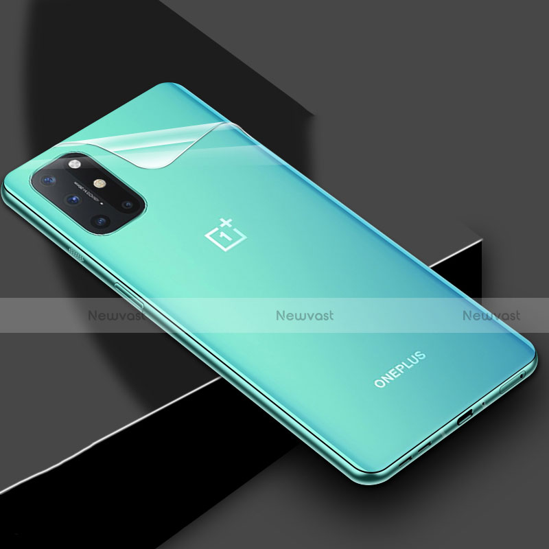 Tempered Glass Back Protector Film for OnePlus 8T 5G Black