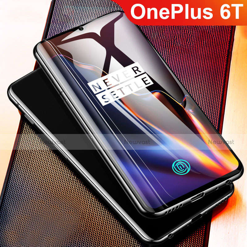 Tempered Glass Full Screen Protector Film for OnePlus 6T Clear