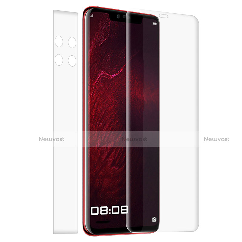 Tempered Glass Screen Protector Front and Back Film for Huawei Mate 20 RS Clear