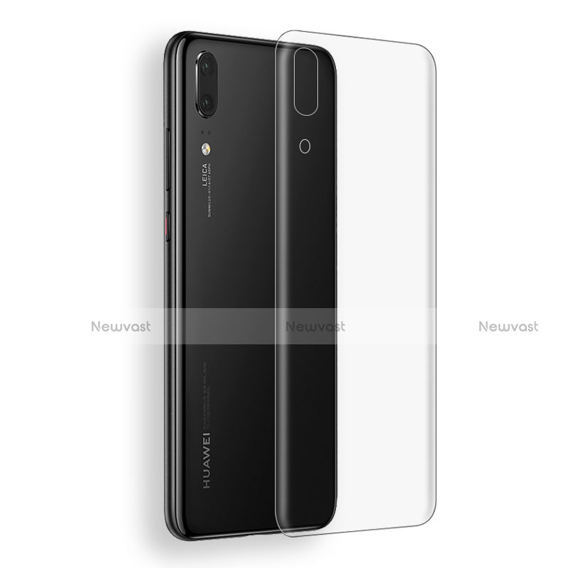 Tempered Glass Screen Protector Front and Back Film for Huawei P20 Clear