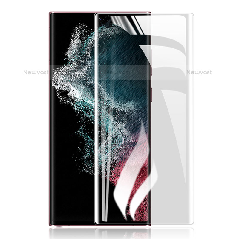 Tempered Glass Screen Protector Front and Back Film for Samsung Galaxy S22 Ultra 5G Clear