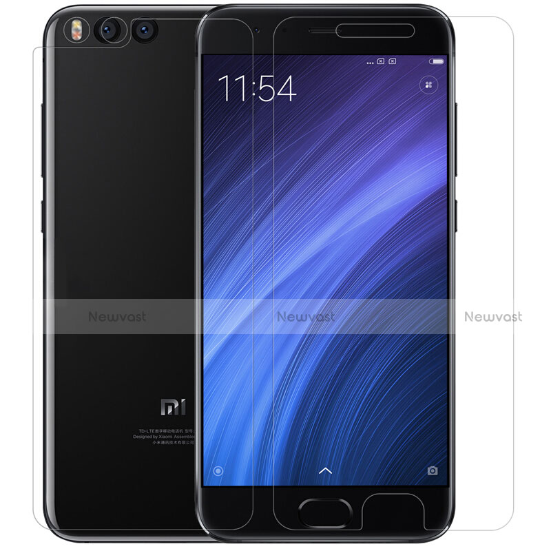 Tempered Glass Screen Protector Front and Back Film for Xiaomi Mi Note 3 Clear