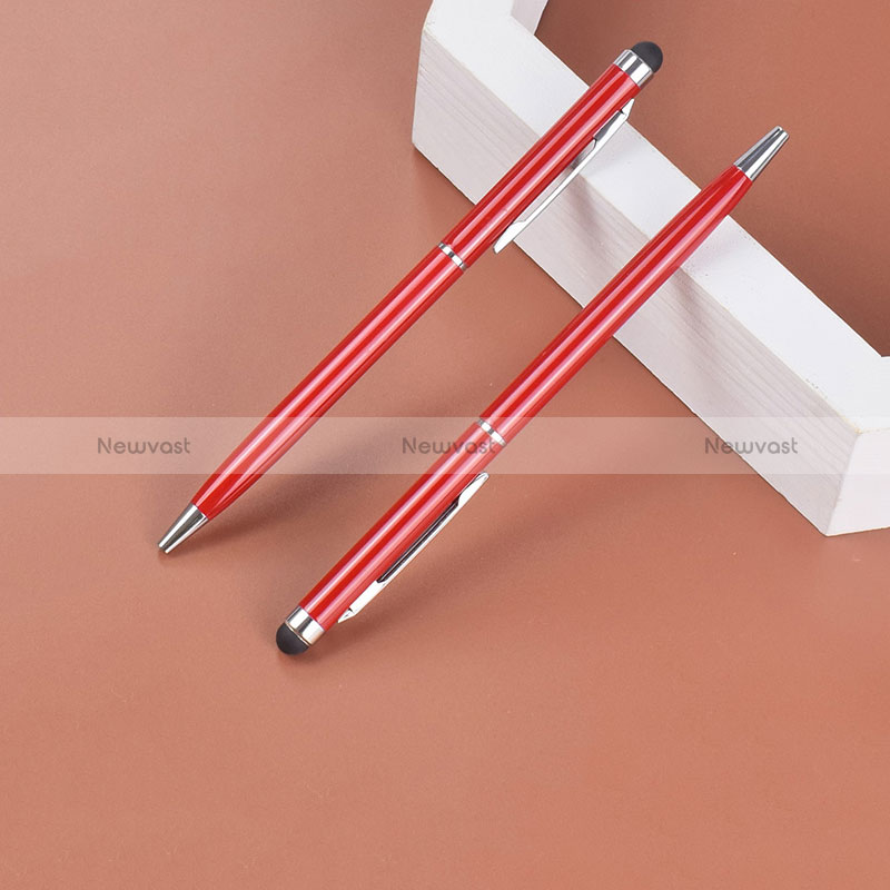 Touch Screen Stylus Pen Universal 2PCS H04 Red