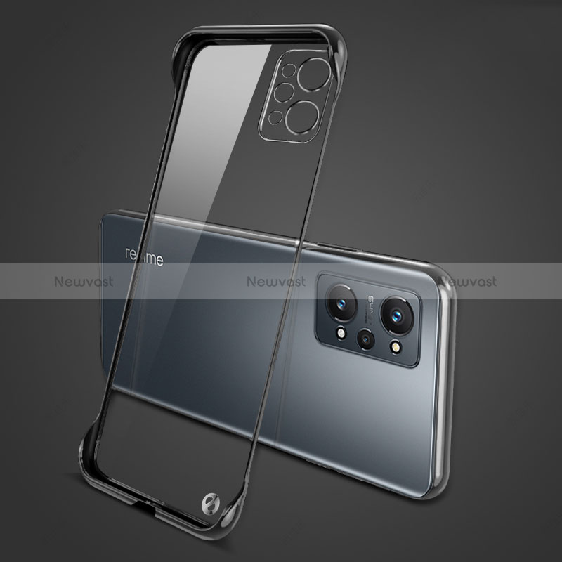 Transparent Crystal Frameless Hard Case Back Cover for Realme GT Neo 3T 5G