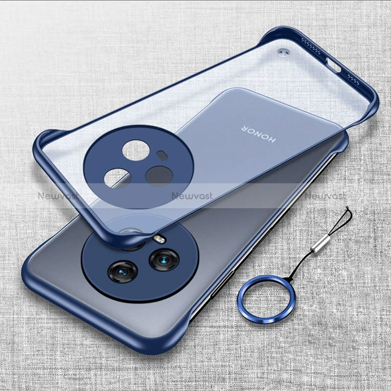 Transparent Crystal Frameless Hard Case Back Cover H01 for Huawei Honor Magic5 5G