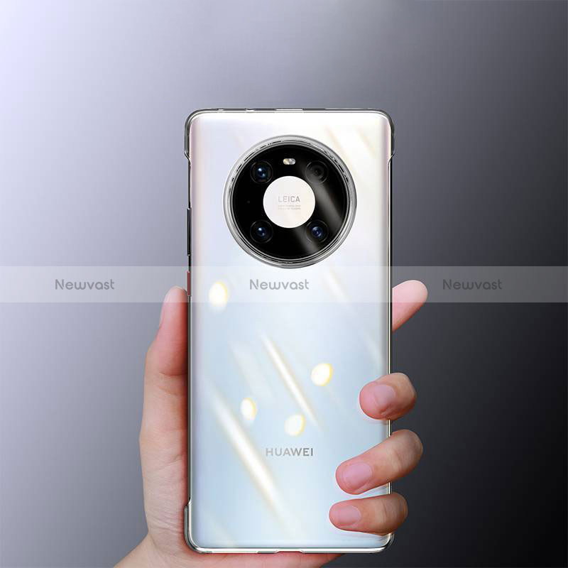 Transparent Crystal Frameless Hard Case Back Cover H01 for Huawei Mate 40 Clear