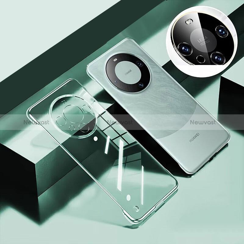 Transparent Crystal Frameless Hard Case Back Cover H01 for Huawei Mate 60
