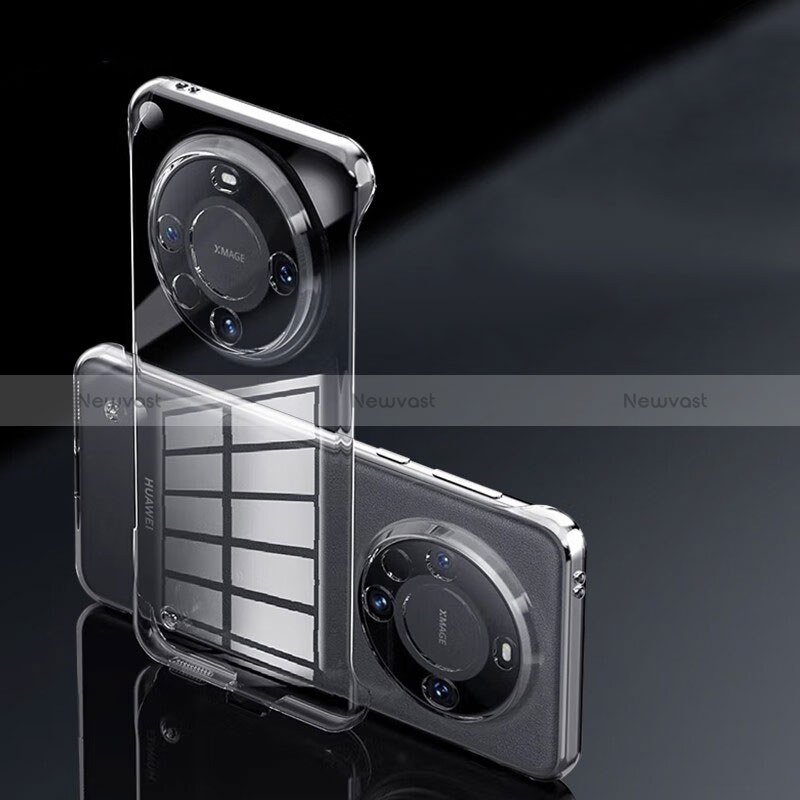 Transparent Crystal Frameless Hard Case Back Cover H01 for Huawei Mate 60