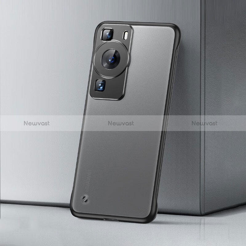 Transparent Crystal Frameless Hard Case Back Cover H01 for Huawei P60