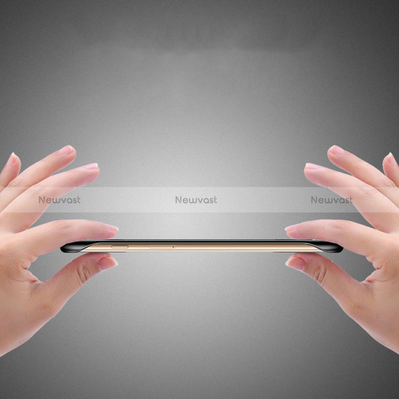 Transparent Crystal Frameless Hard Case Back Cover H01 for Vivo X90 5G