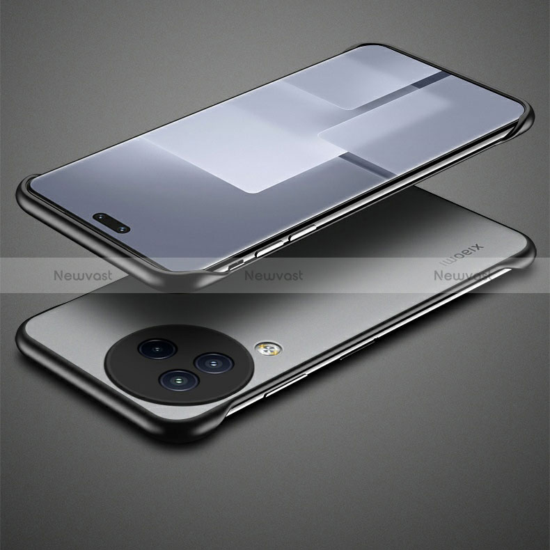 Transparent Crystal Frameless Hard Case Back Cover H02 for Xiaomi Civi 3 5G