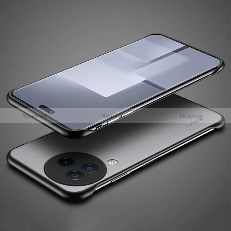 Transparent Crystal Frameless Hard Case Back Cover H03 for Xiaomi Civi 3 5G