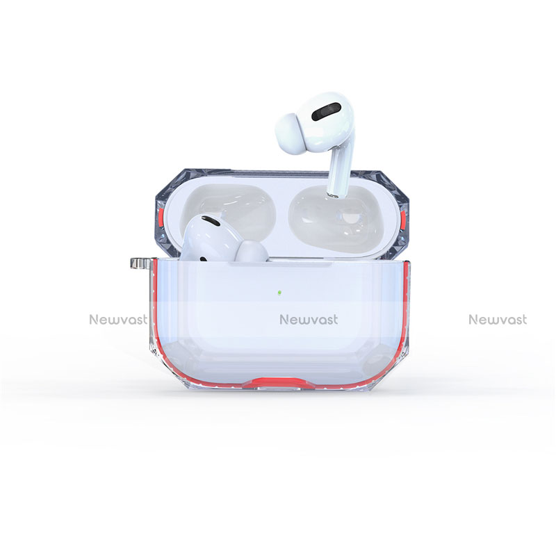 Transparent Crystal Hard Case Back Cover H01 for Apple AirPods Pro