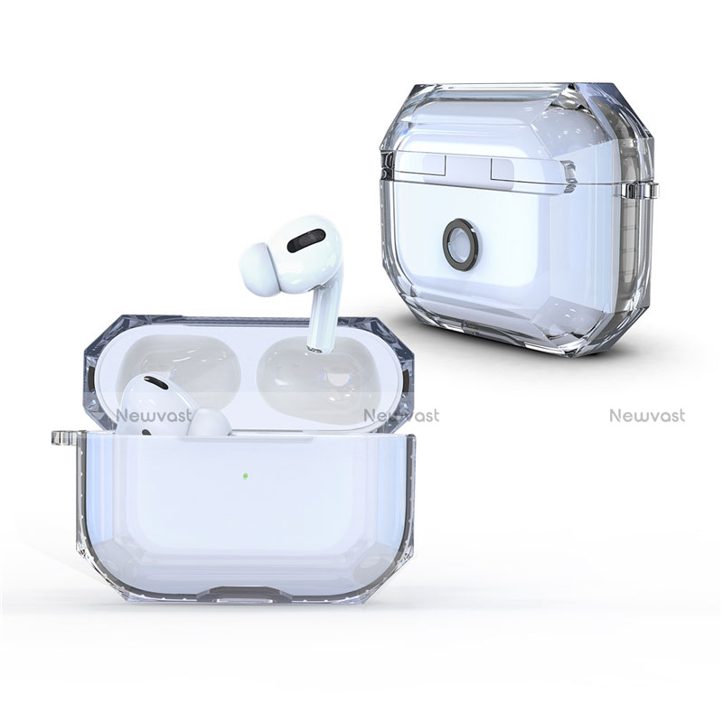 Transparent Crystal Hard Case Back Cover H01 for Apple AirPods Pro