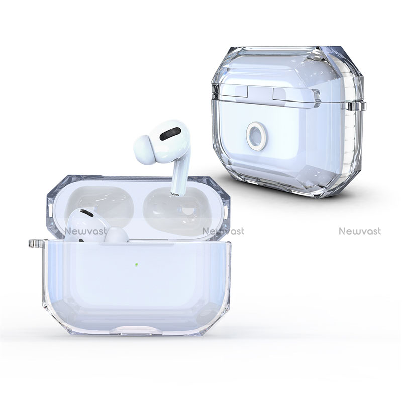 Transparent Crystal Hard Case Back Cover H01 for Apple AirPods Pro