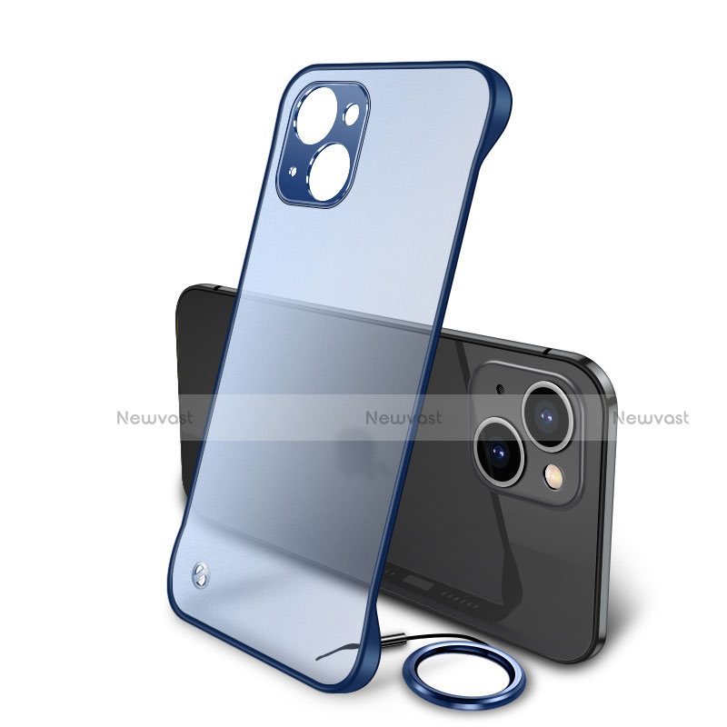 Transparent Crystal Hard Case Back Cover H01 for Apple iPhone 13