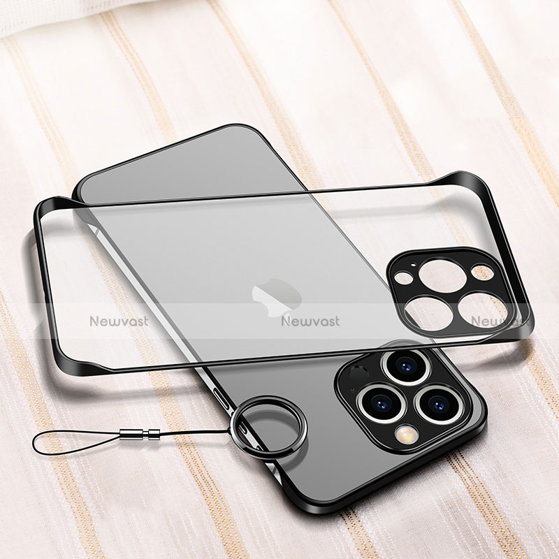 Transparent Crystal Hard Case Back Cover H01 for Apple iPhone 13 Pro