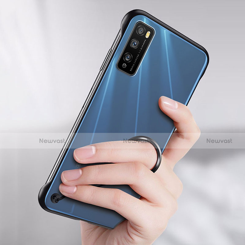 Transparent Crystal Hard Case Back Cover H01 for Huawei Enjoy 20 Pro 5G