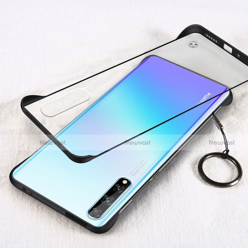 Transparent Crystal Hard Case Back Cover H01 for Huawei Y8p