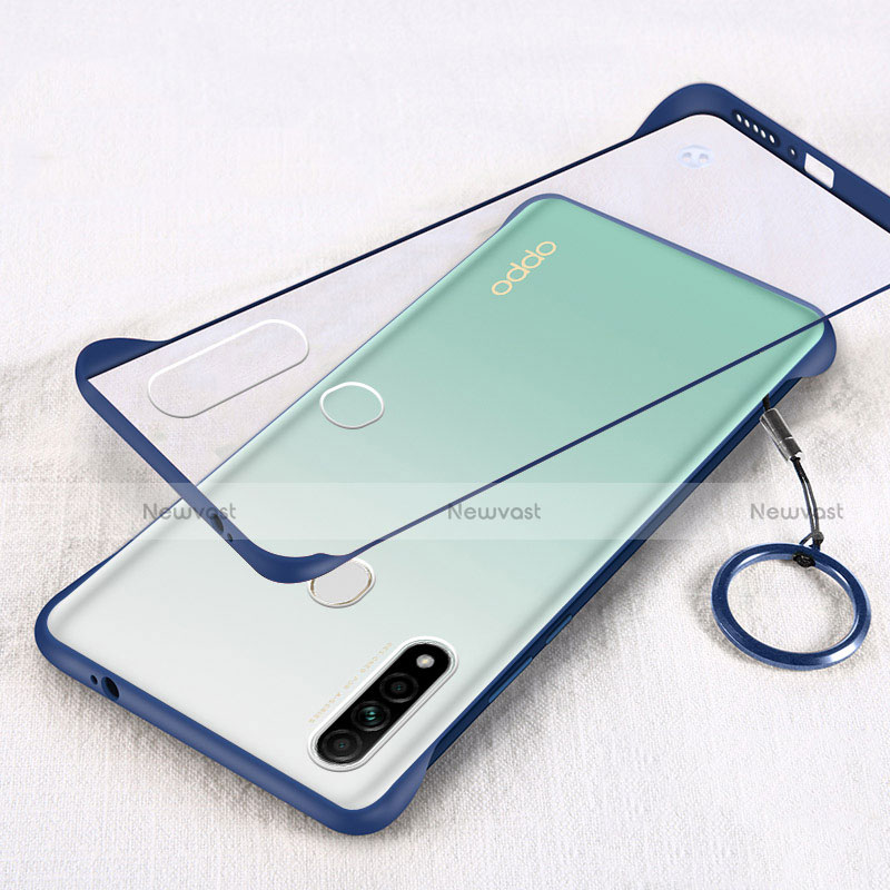 Transparent Crystal Hard Case Back Cover H01 for Oppo A31
