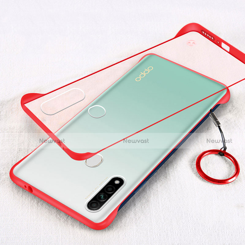 Transparent Crystal Hard Case Back Cover H01 for Oppo A31