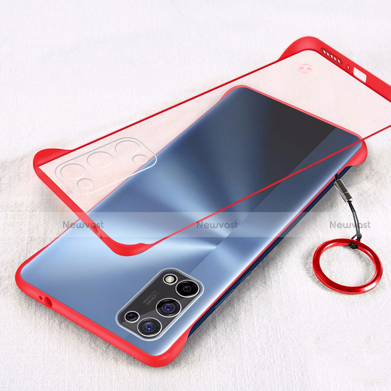 Transparent Crystal Hard Case Back Cover H01 for Oppo K7x 5G