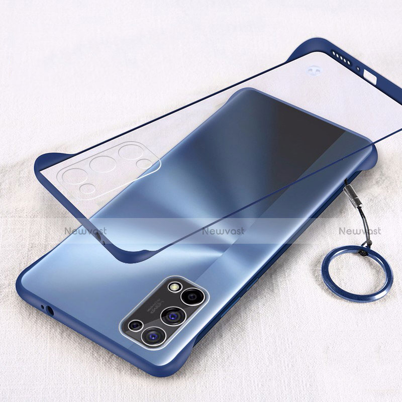 Transparent Crystal Hard Case Back Cover H01 for Oppo K7x 5G