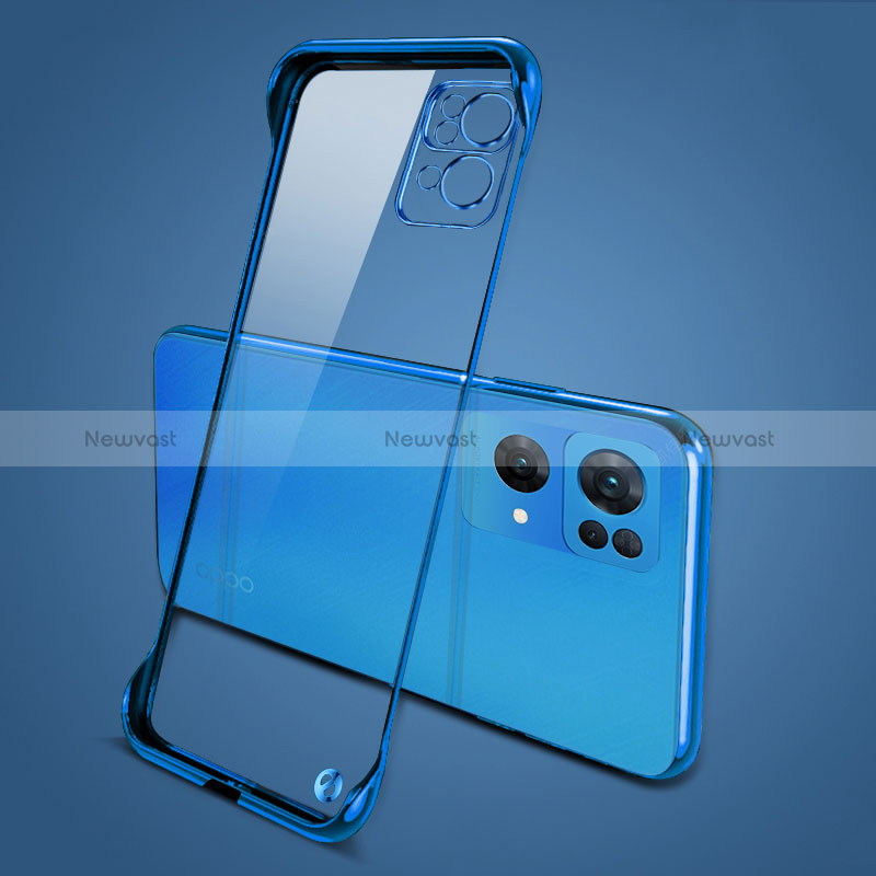 Transparent Crystal Hard Case Back Cover H01 for Oppo Reno7 Pro 5G