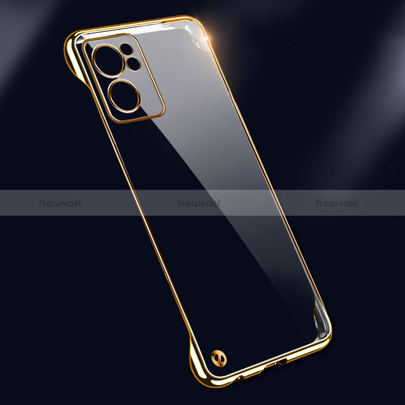 Transparent Crystal Hard Case Back Cover H01 for Oppo Reno7 SE 5G