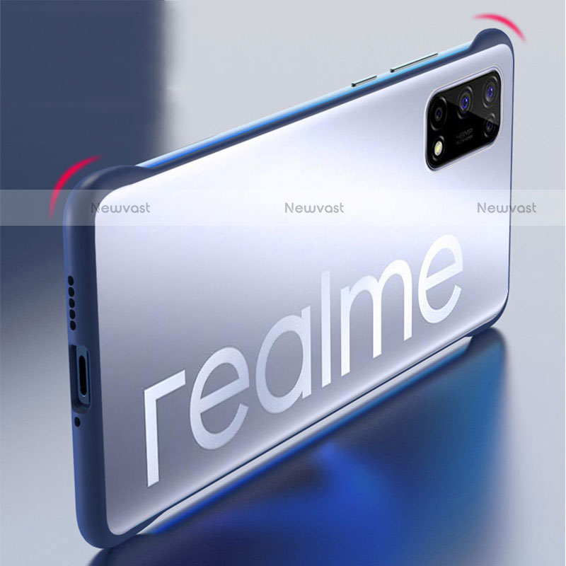 Transparent Crystal Hard Case Back Cover H01 for Realme V5 5G