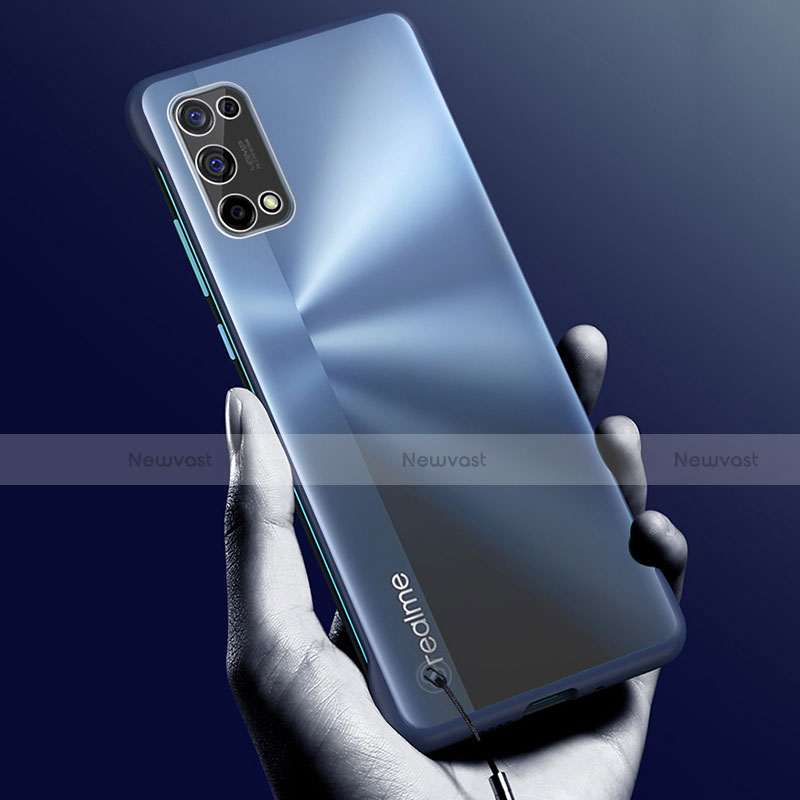 Transparent Crystal Hard Case Back Cover H01 for Realme X7 5G