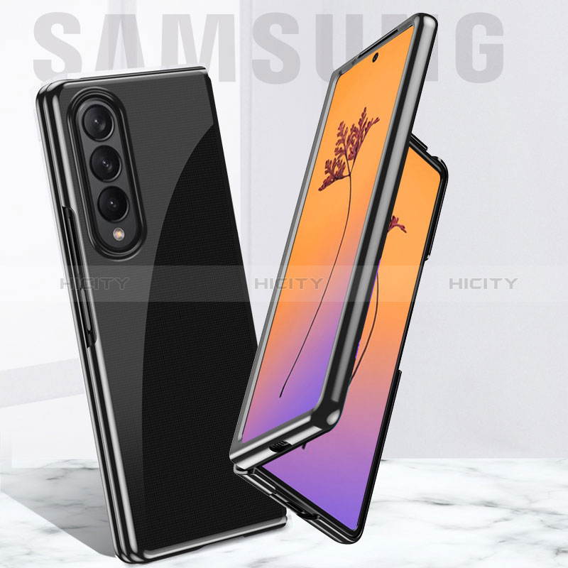 Transparent Crystal Hard Case Back Cover H01 for Samsung Galaxy Z Fold4 5G