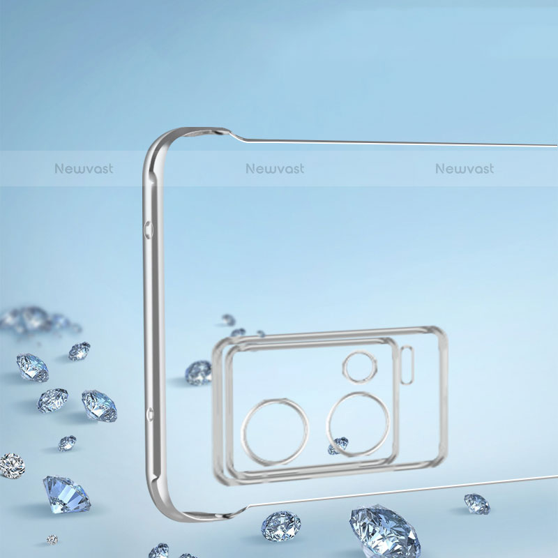 Transparent Crystal Hard Case Back Cover H01 for Vivo iQOO 8 Pro 5G