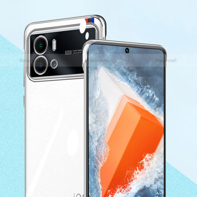 Transparent Crystal Hard Case Back Cover H01 for Vivo iQOO 9 5G