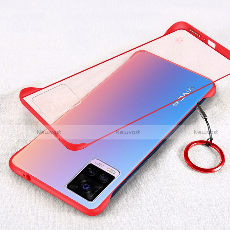 Transparent Crystal Hard Case Back Cover H01 for Vivo V20 Pro 5G