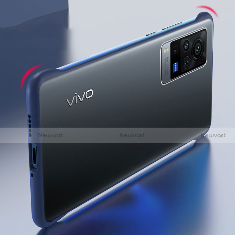 Transparent Crystal Hard Case Back Cover H01 for Vivo X60 Pro 5G
