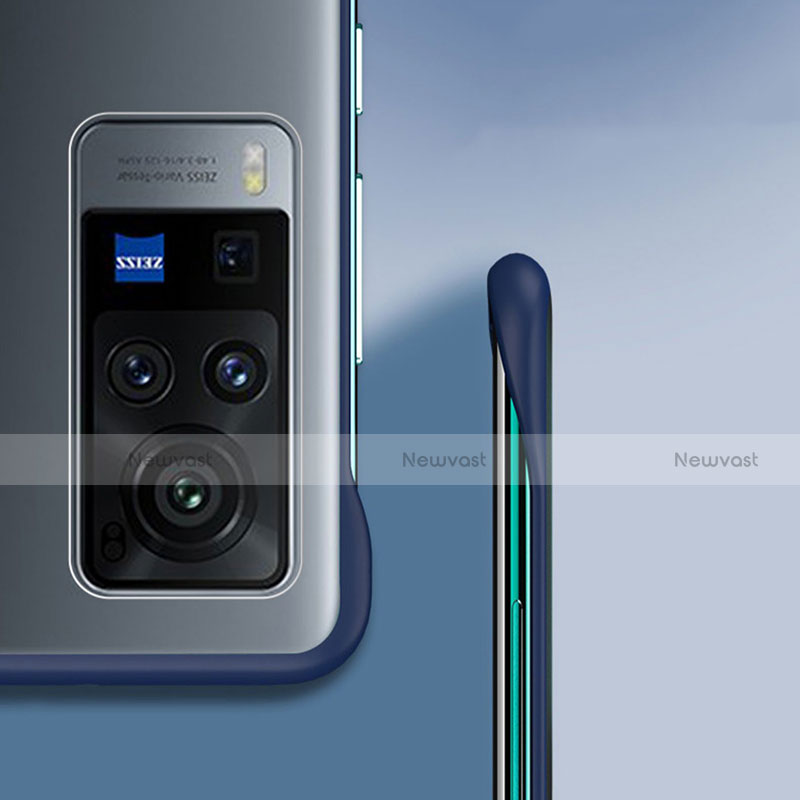 Transparent Crystal Hard Case Back Cover H01 for Vivo X60 Pro 5G