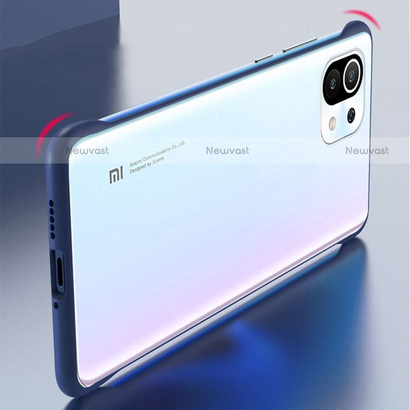 Transparent Crystal Hard Case Back Cover H01 for Xiaomi Mi 11 Lite 4G