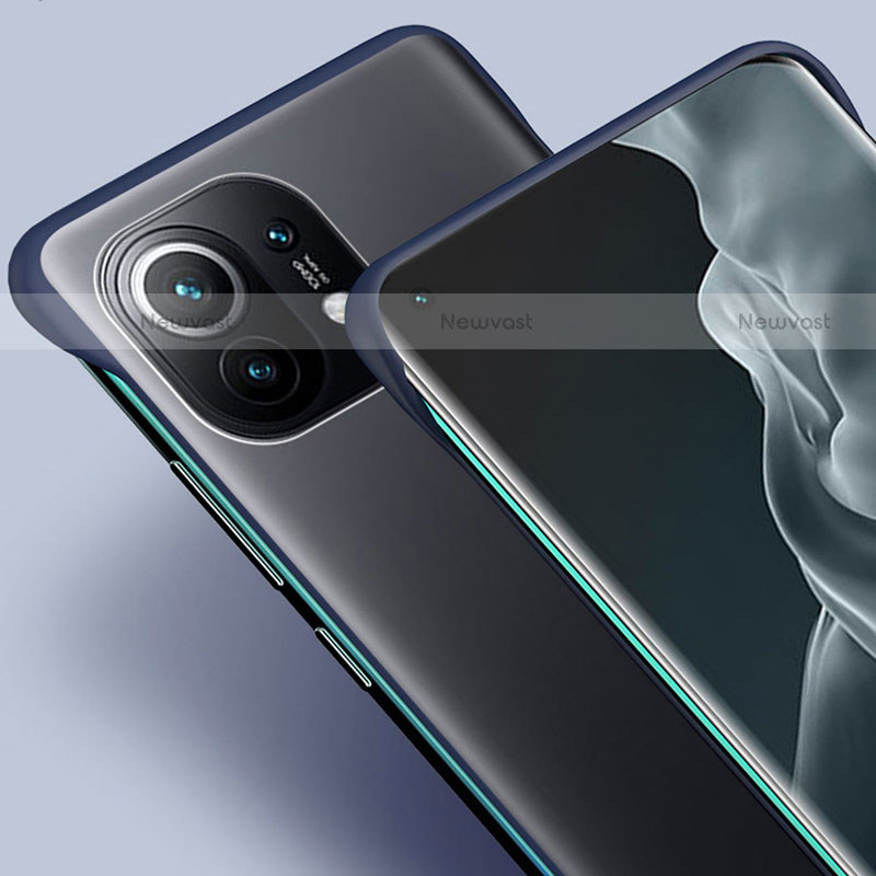 Transparent Crystal Hard Case Back Cover H01 for Xiaomi Mi 11 Lite 4G