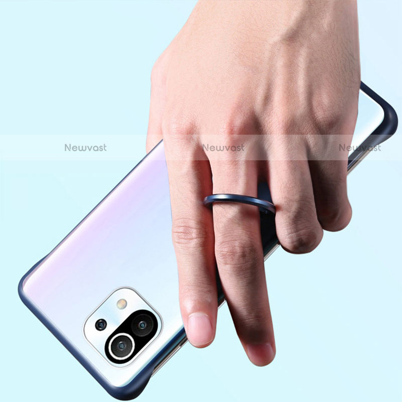 Transparent Crystal Hard Case Back Cover H01 for Xiaomi Mi 11 Lite 5G