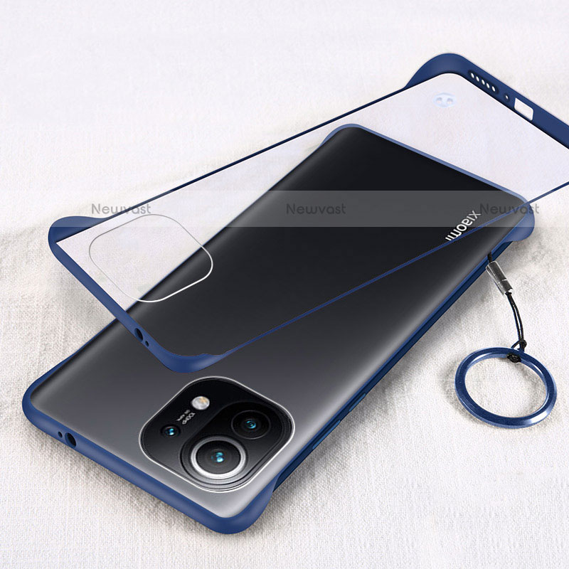 Transparent Crystal Hard Case Back Cover H01 for Xiaomi Mi 11 Lite 5G NE