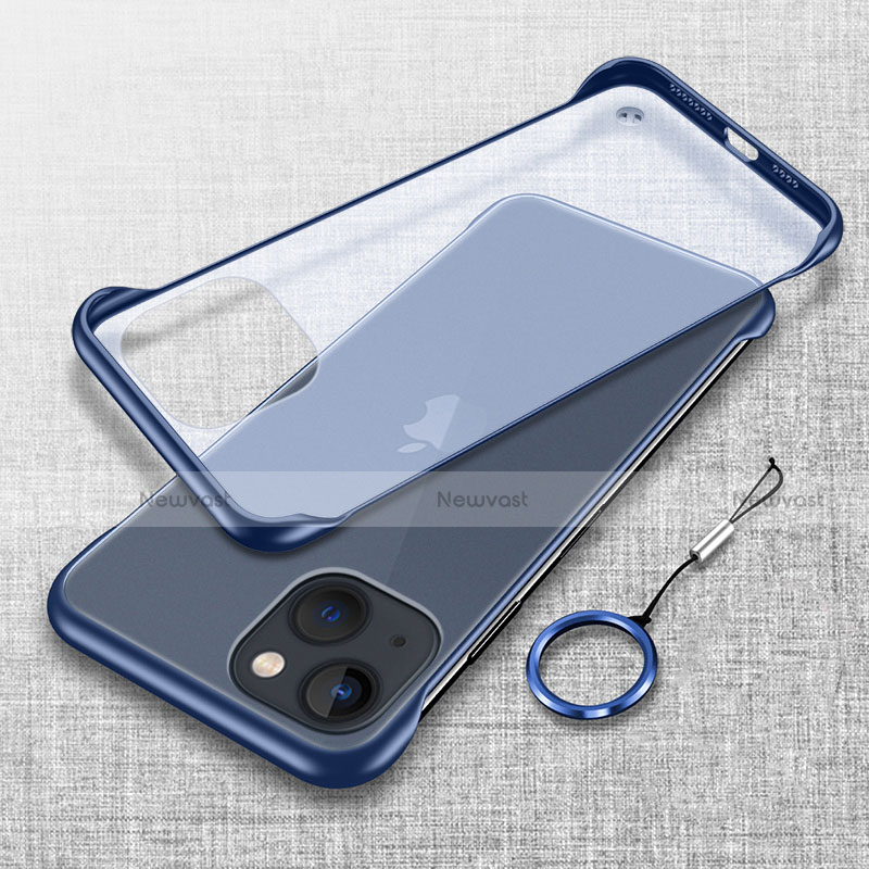 Transparent Crystal Hard Case Back Cover H02 for Apple iPhone 13