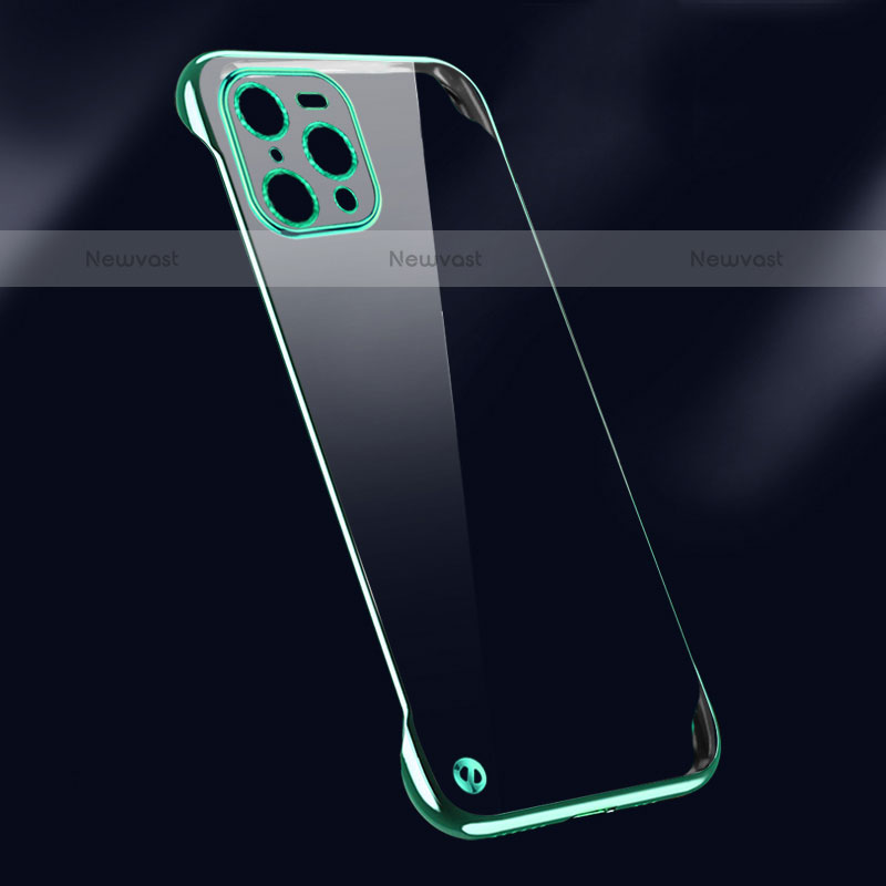 Transparent Crystal Hard Case Back Cover H02 for Oppo Find X3 Pro 5G