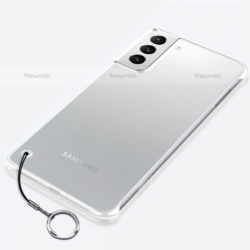 Transparent Crystal Hard Case Back Cover H02 for Samsung Galaxy S21 Plus 5G